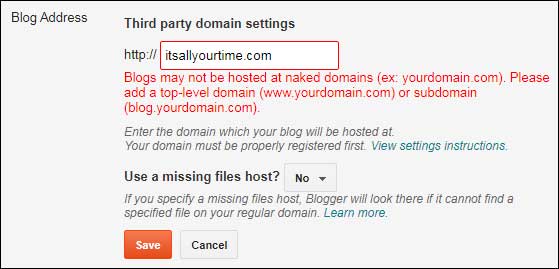 How To Setup Custom Domain For Blogger How To Setup Custom Domain For Blogger