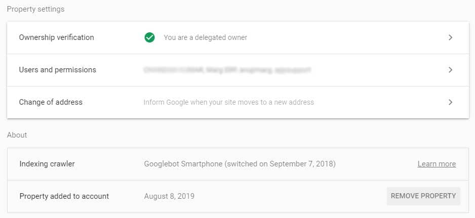 How to setup google search console? setting overview in search console