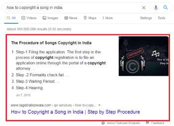 How to optimize for Google featured snippets Google feature snippet list feature snippet